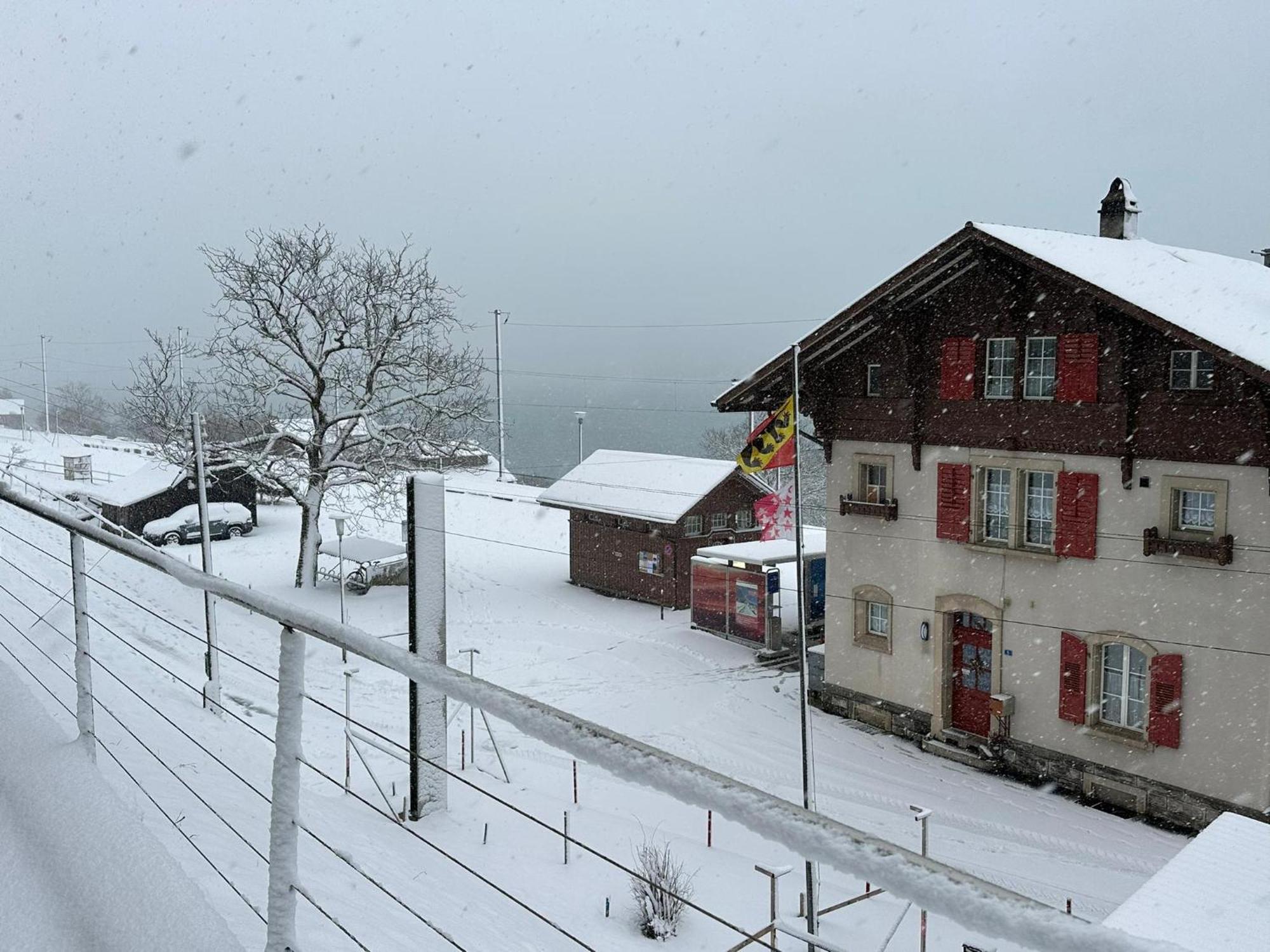 Lake Facing Studio Niederried bei Interlaken Exterior foto
